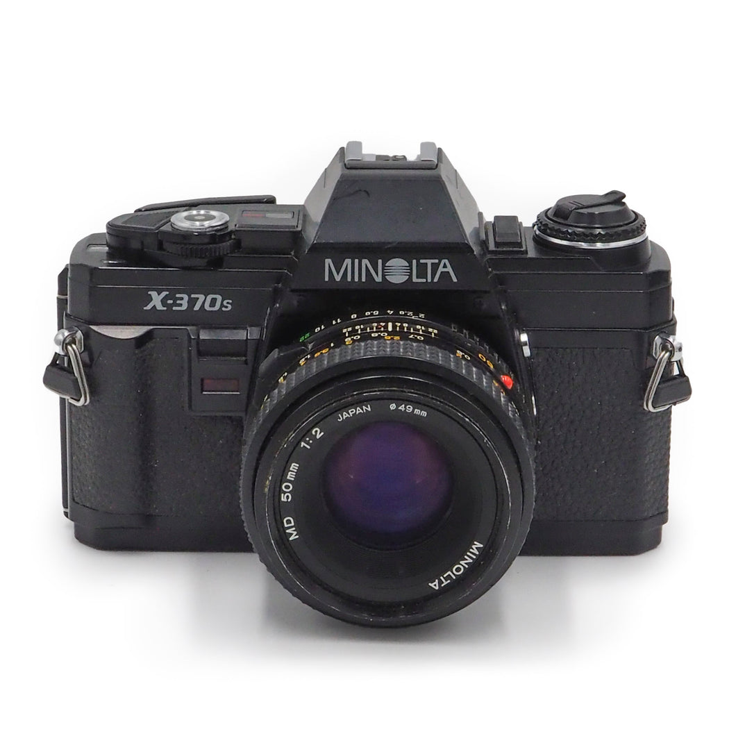 Minolta X-370 with 50mm f/2 Lens - USED
