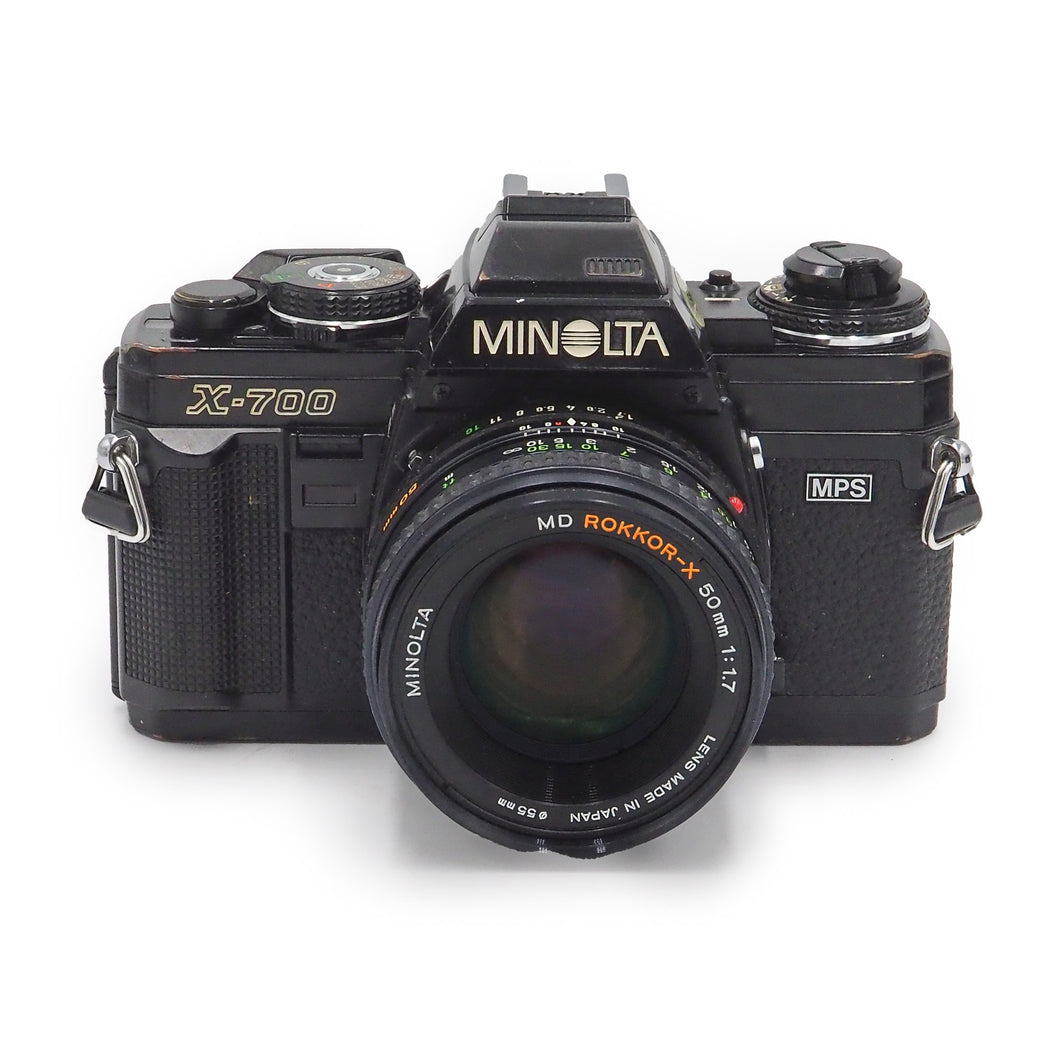 Minolta X-700 with MD 50mm f/1.7 Lens - USED