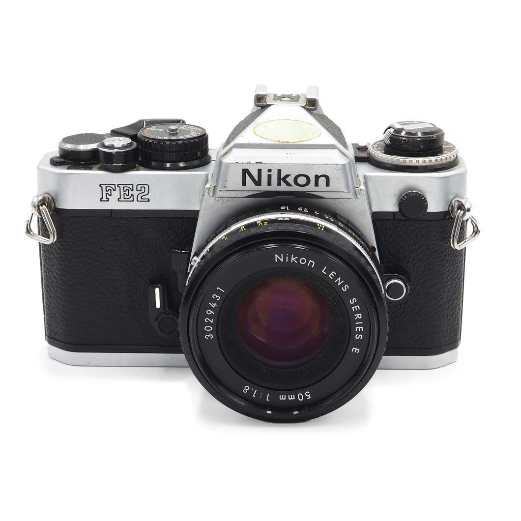 Nikon FE2 with 50mm f/1.8 Lens - USED