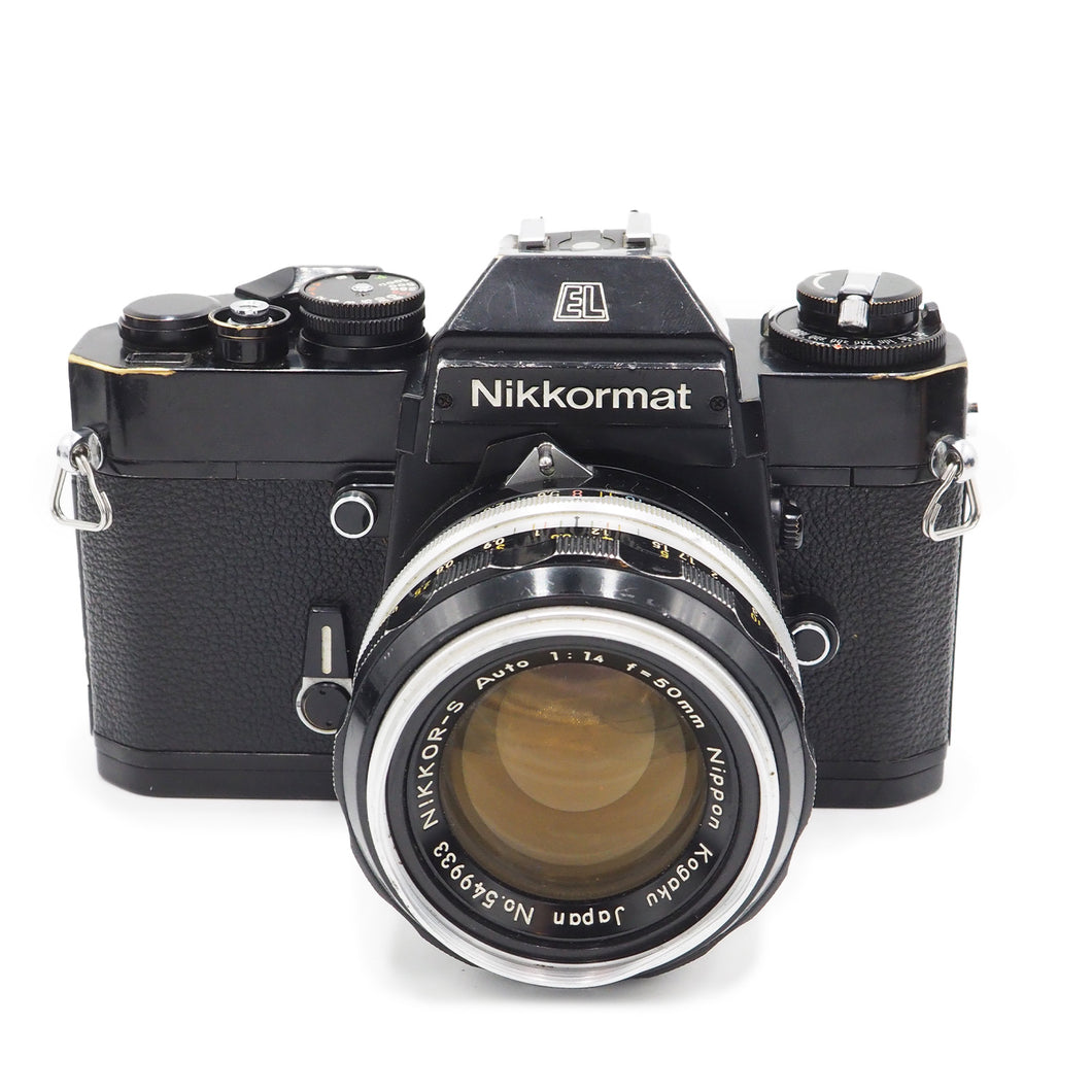 Nikon Nikkormat EL with Nikon 50mm 1.4 Lens - USED