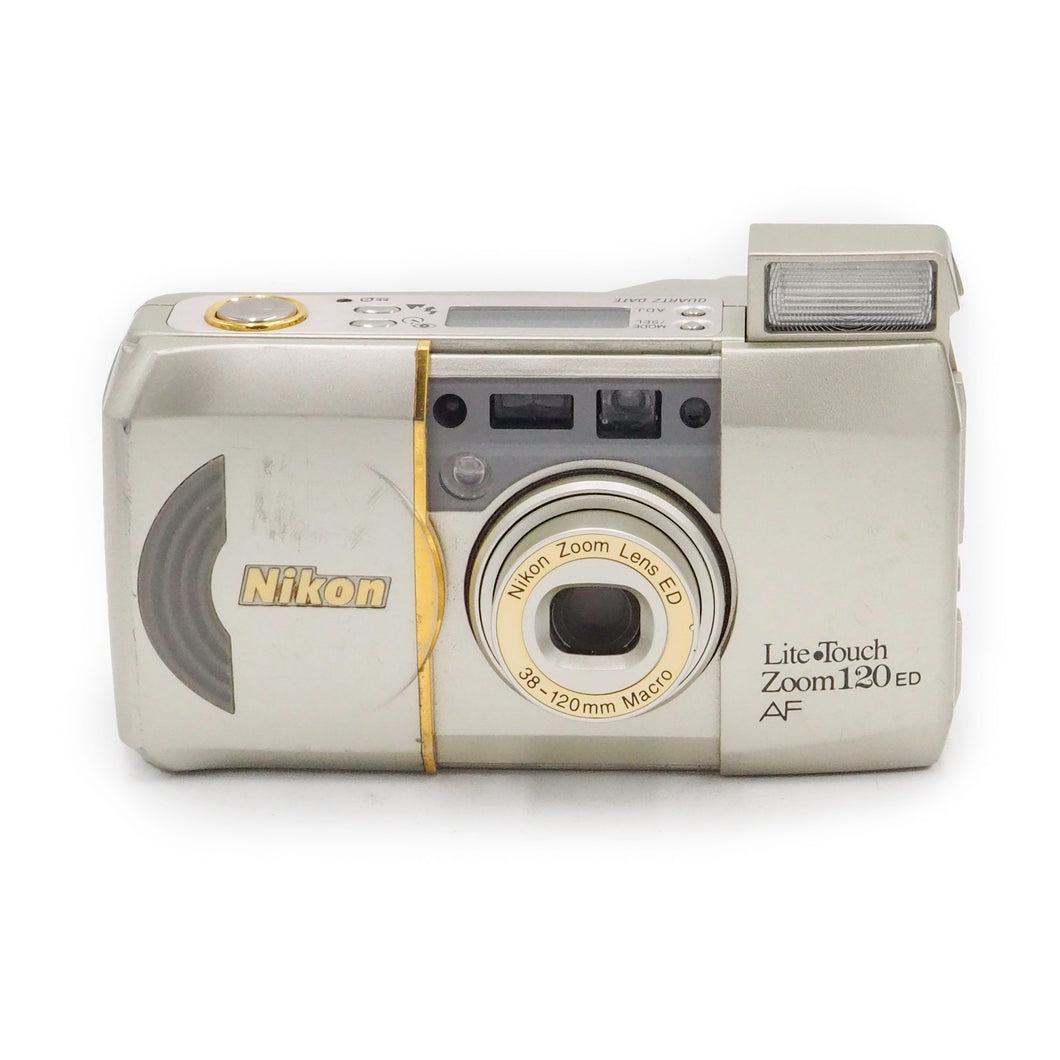 Nikon Lite Touch Zoom 120 ED AF Point and Shoot 35mm camera - USED