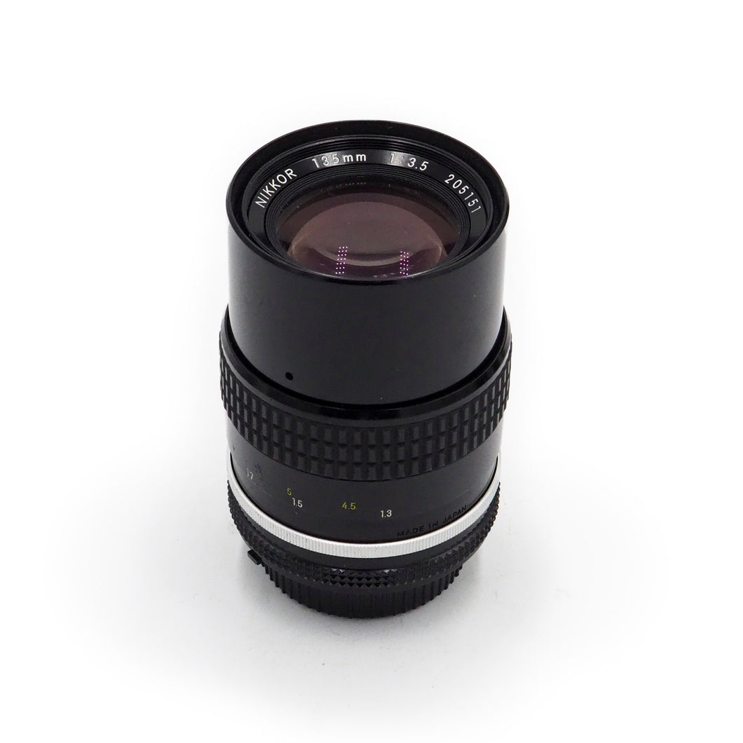 Nikon Nikkor 135mm f/3.5 Lens - USED