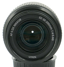 Load image into Gallery viewer, Nikon AF-S DX Nikkor 55-200mm Lens - USED
