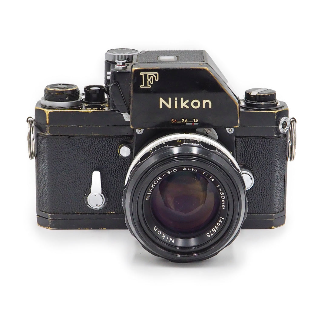 Nikon F with  Nikkor-SC 50mm f/1.4 Lens- USED