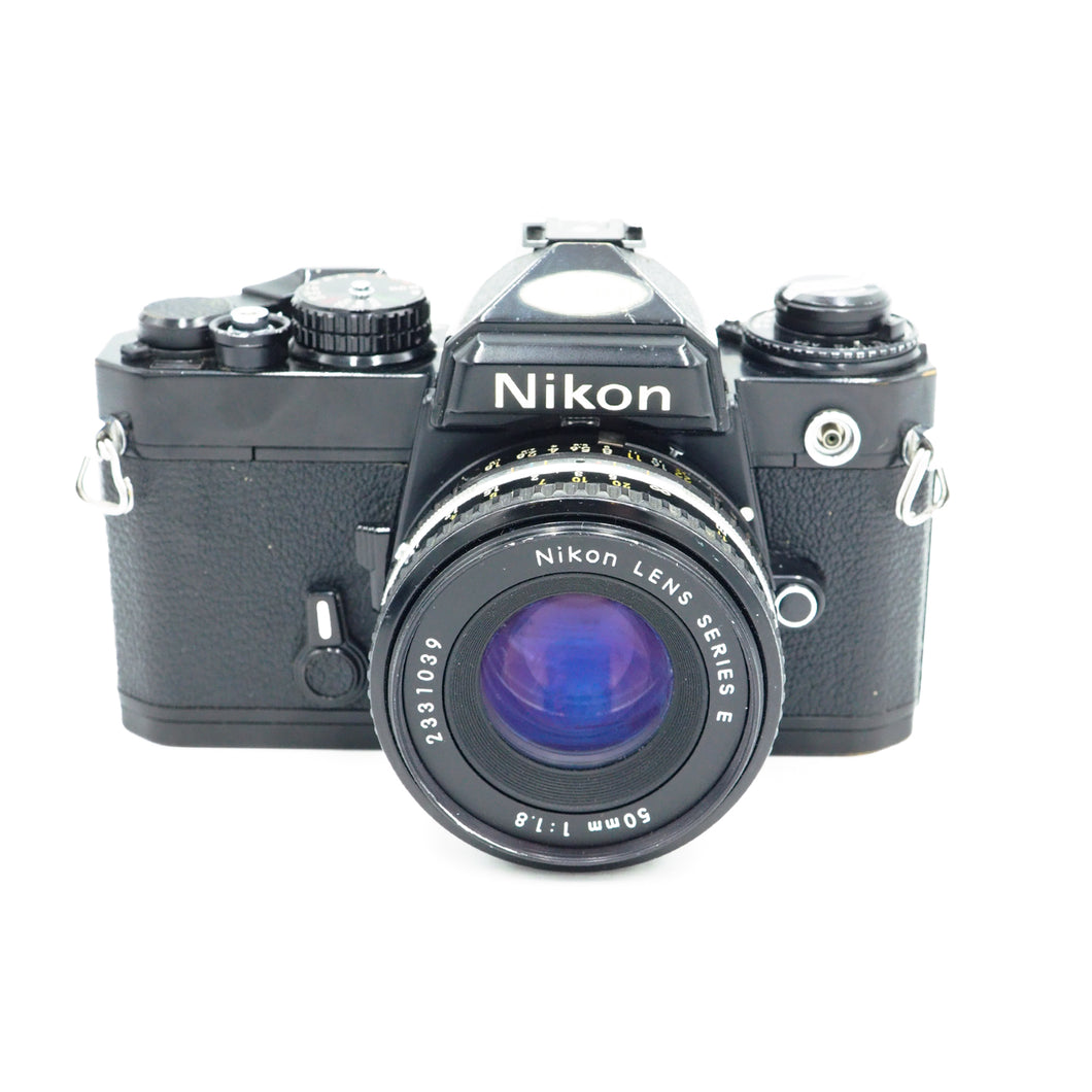 Nikon FE with 50mm f/1.8 Lens - USED