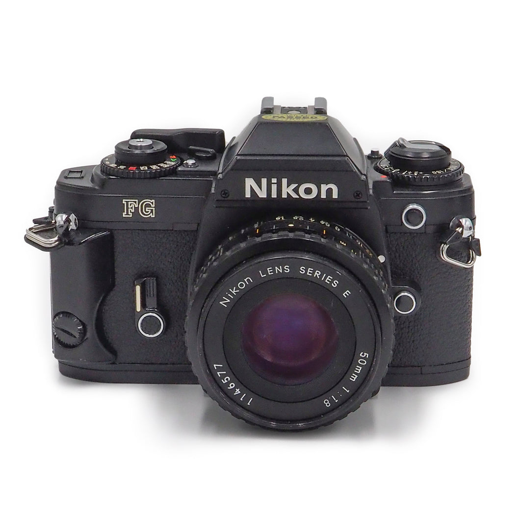 Nikon FG with Series E 50mm f/1.8 Lens - USED