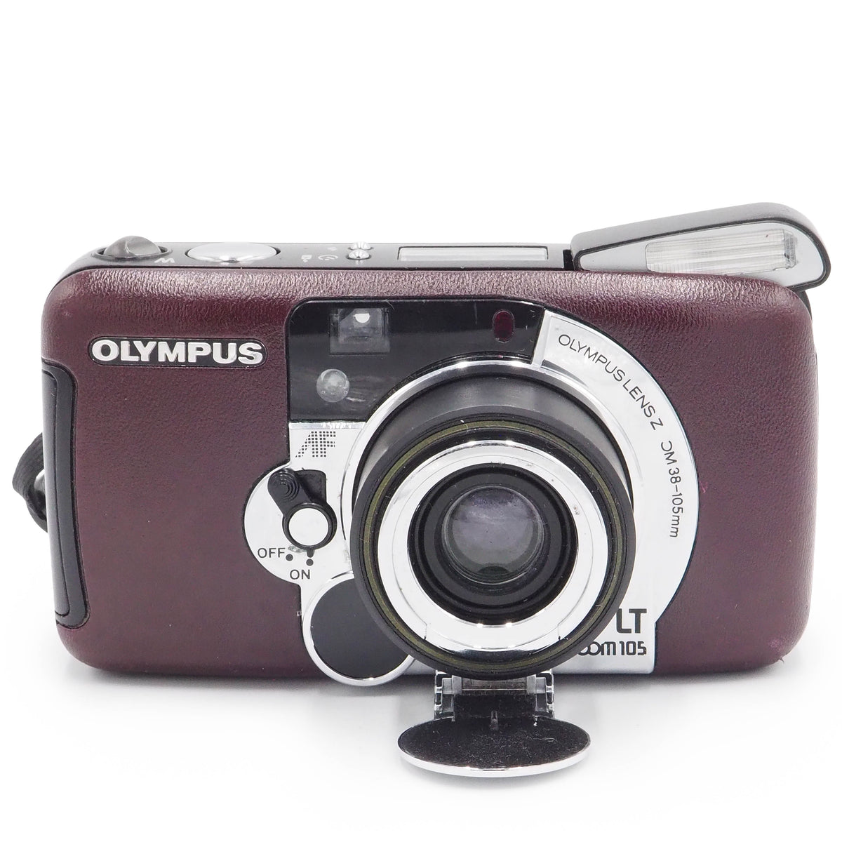 Olympus LT Zoom 105 Burgundy 35mm All Weather Camera - USED – Austin Camera