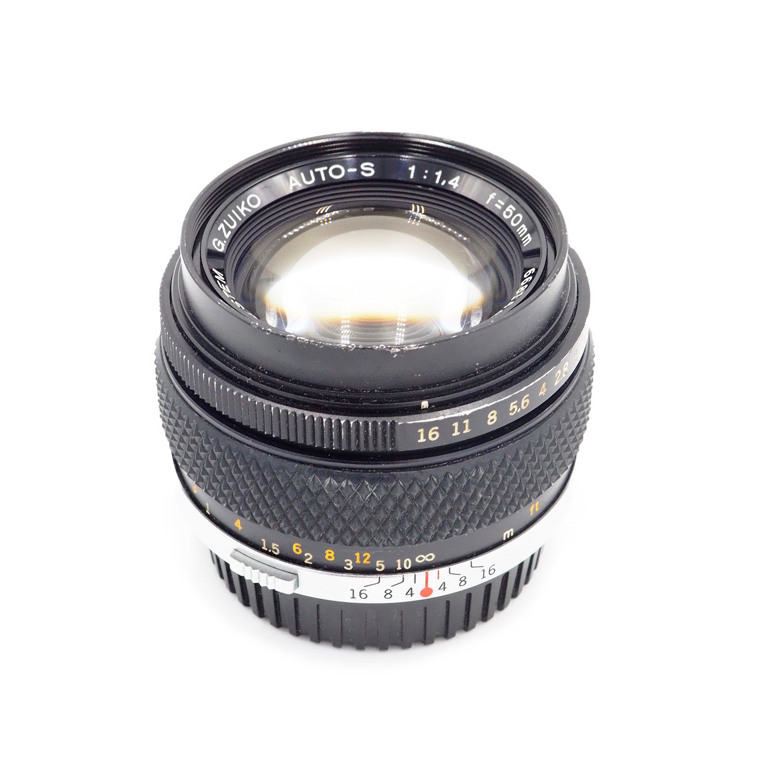 Olympus G.Zuiko 50mm f/1.4 OM Lens- USED