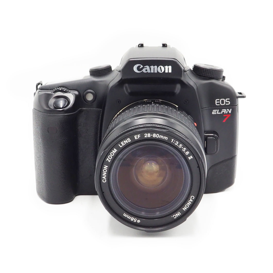 Canon EOS Elan 7 w/ 28-80mm 3.5-5.6 II Lens - USED