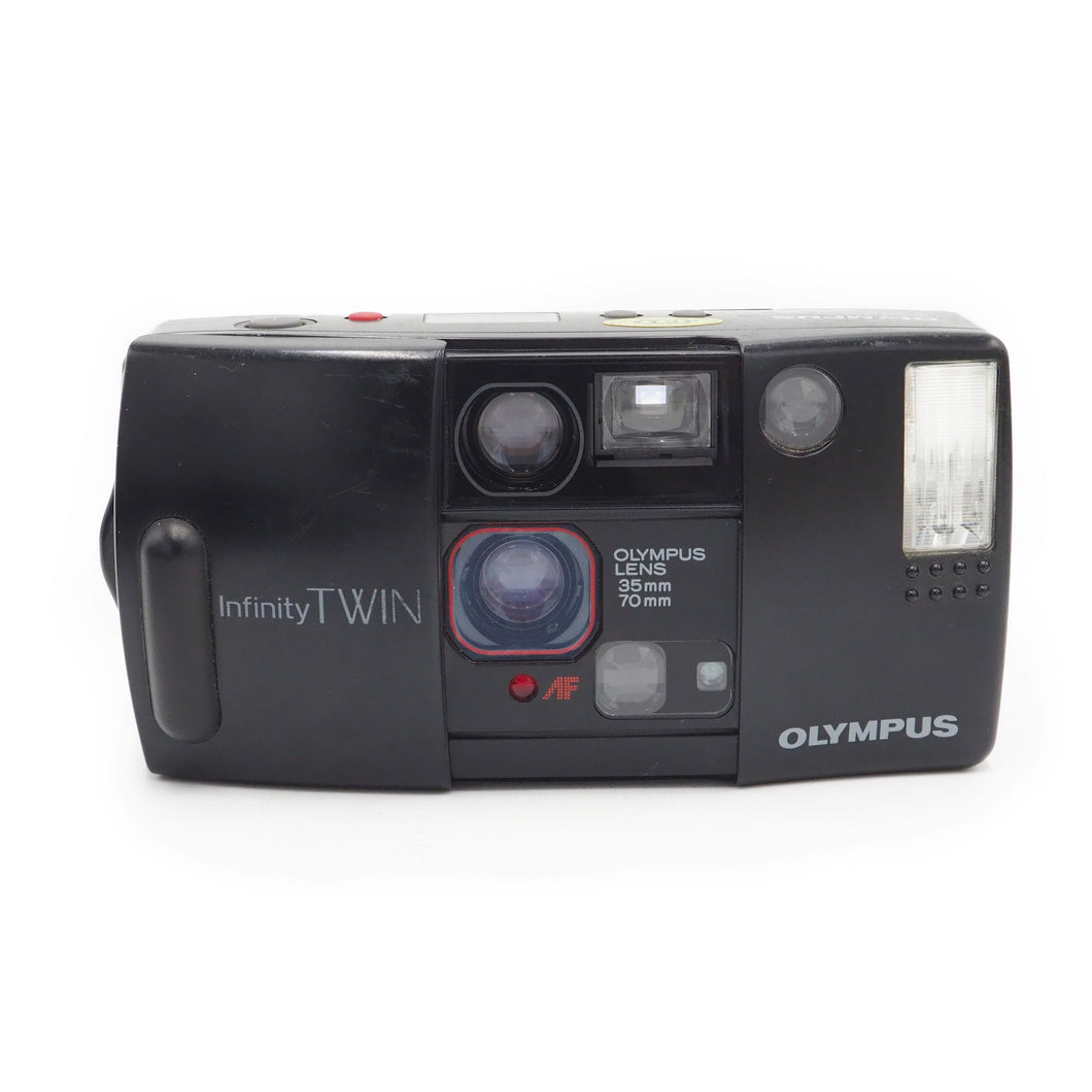 Olympus Infinity Twin Tele 35mm Film Camera - Used