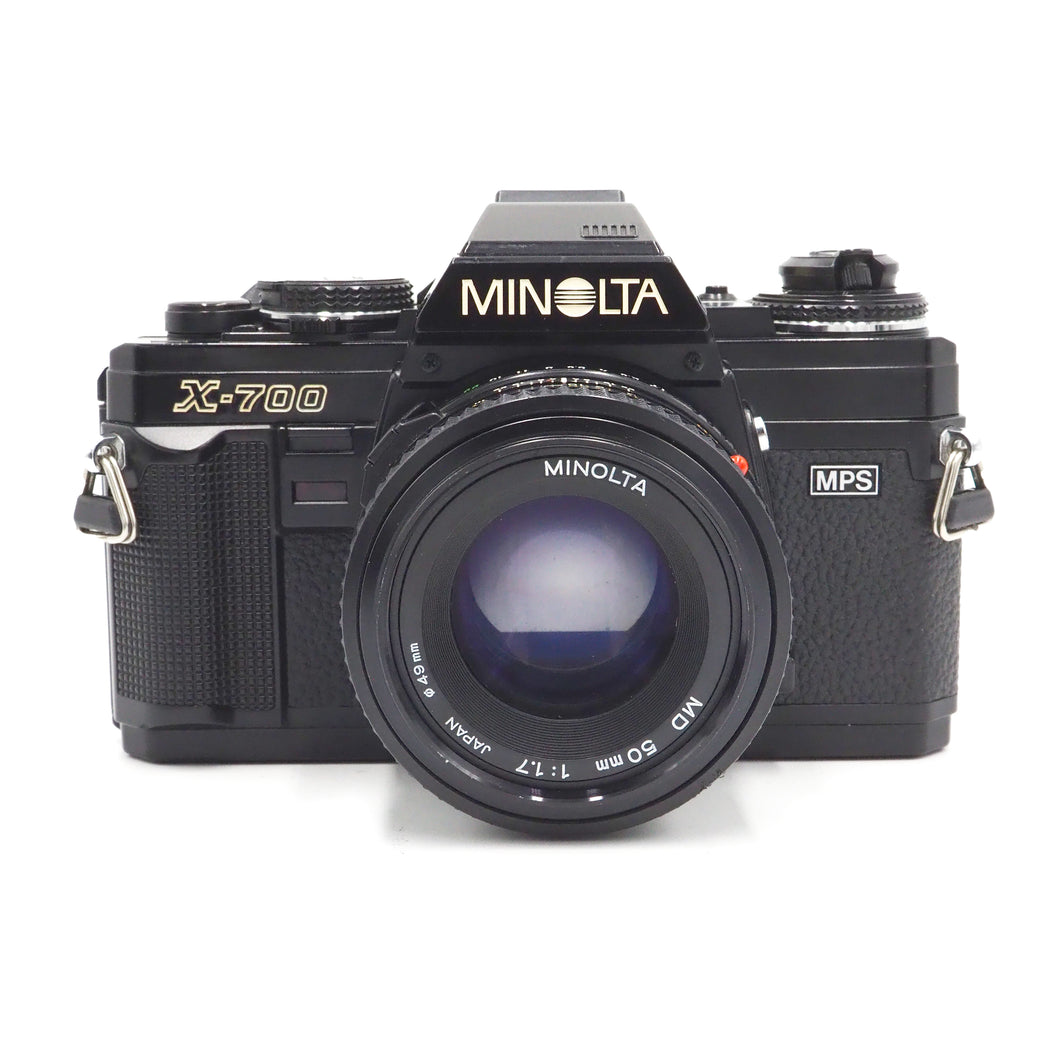 Minolta X-700 with MD 50mm f/1.7 Lens - USED