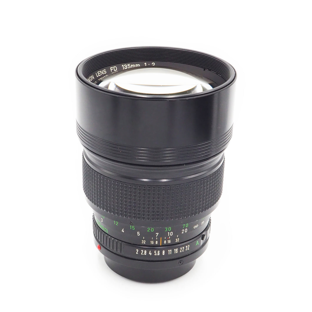 Canon 135mm f/2 FD Lens - USED