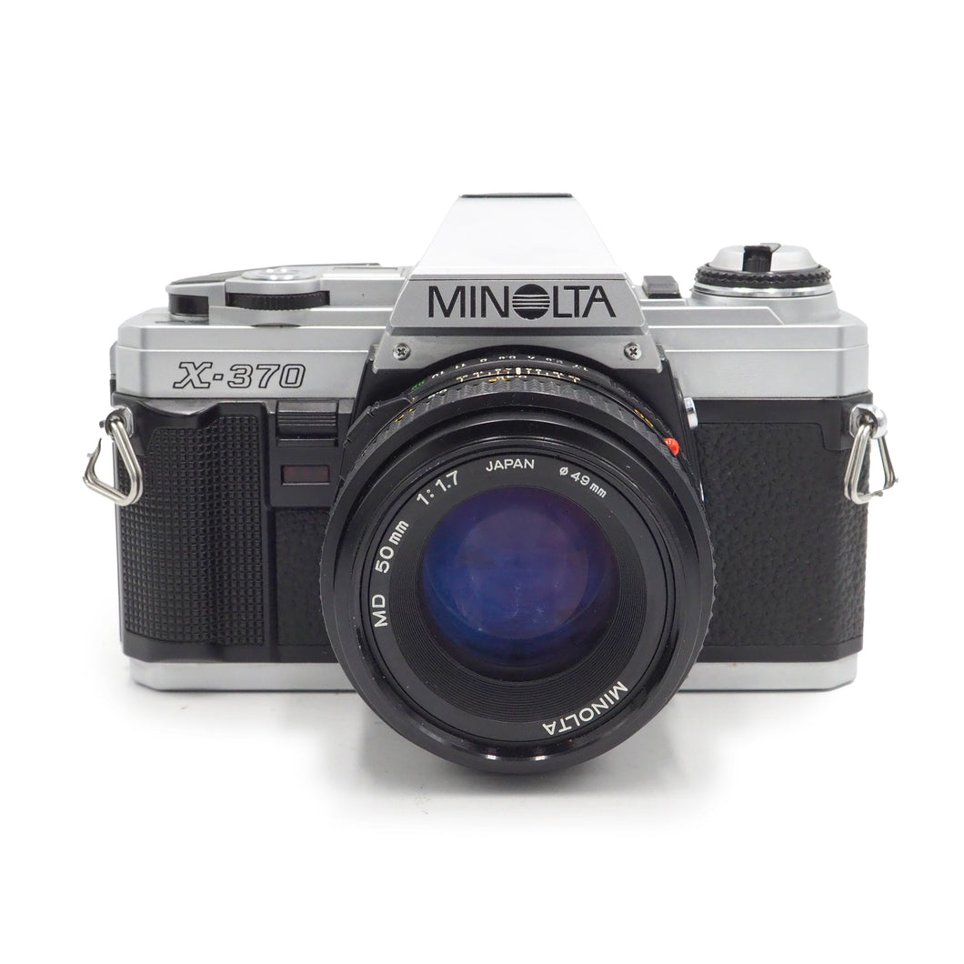 Minolta X-370 with MD 50mm f/1.7 Lens - USED