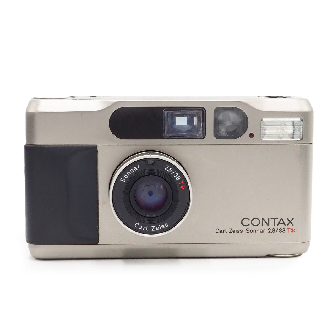 Contax T2 with Carl Zeiss Sonnar 38mm 2.8 lens - Used