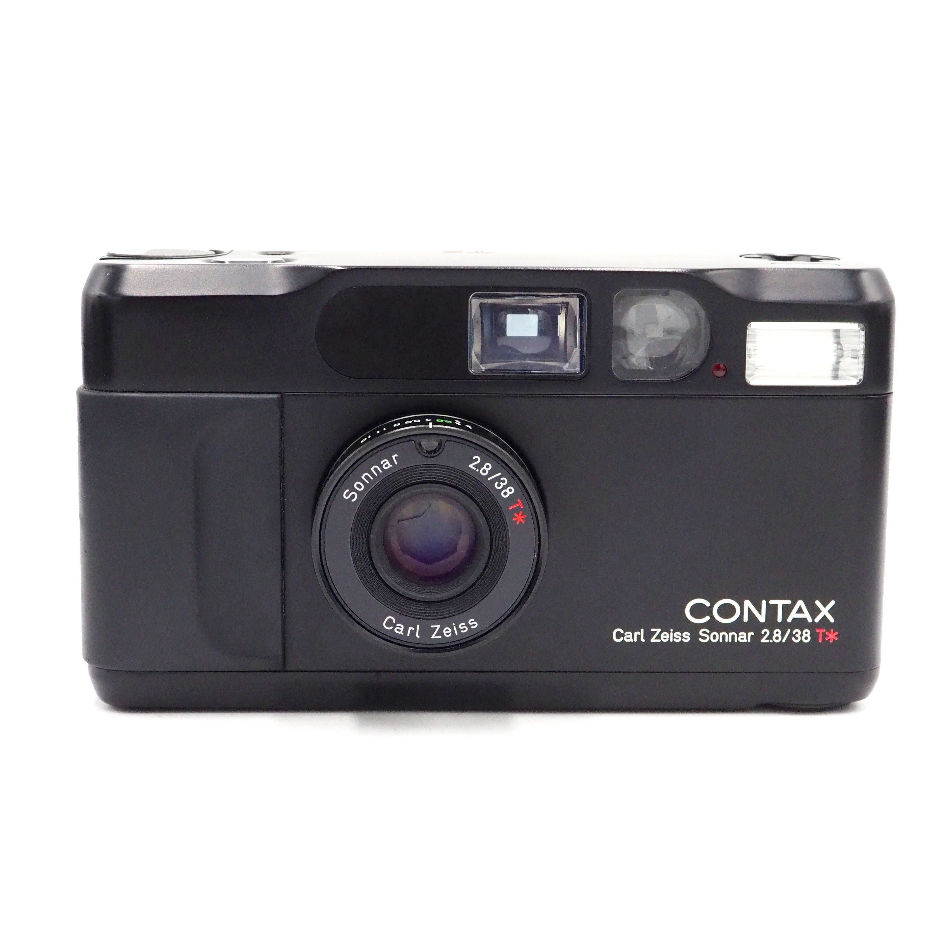 Contax T2 with Carl Zeiss Sonnar 38mm 2.8 lens Point and Shoot 35mm ca –  Austin Camera