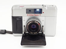 Load image into Gallery viewer, Contax T Set with T14 Flash - Silver - USED
