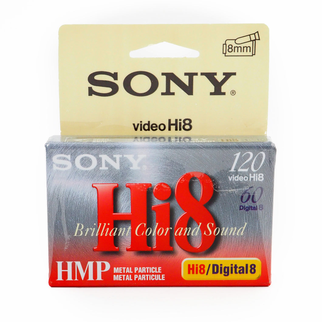 Sony 120 Hi8 Video Cassette Tape - Digital 8