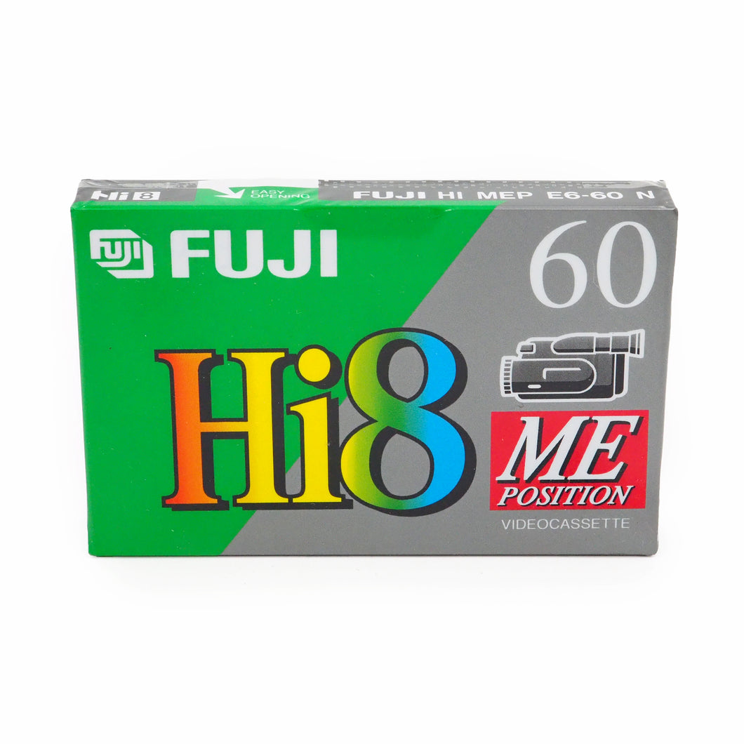 Fuji Hi8  60 Minute Video Cassette Tape - E6-60