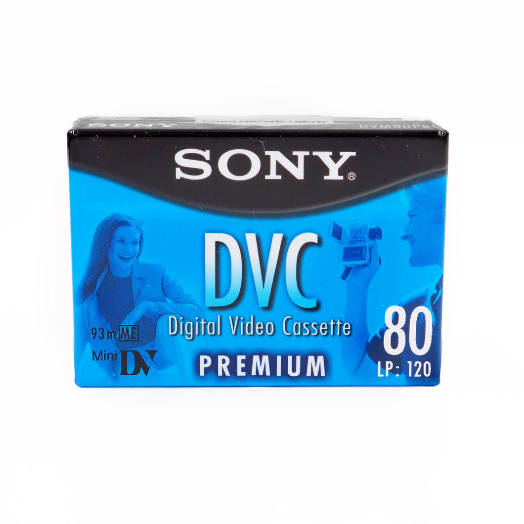 Sony 80 Minute Premium Mini DV Video Tape - DVM-80PR