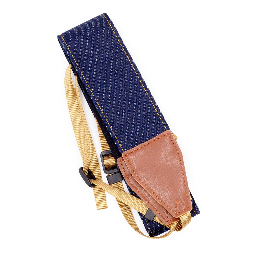 ACI Vintage Style Adjustable Camera Shoulder Neck Strap - Blue Jean