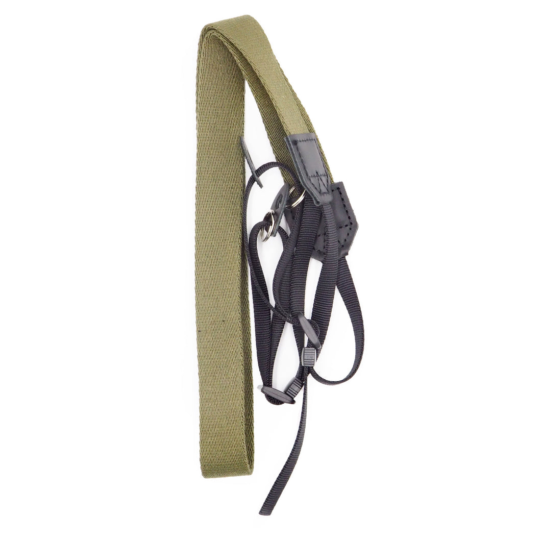 ACI Vintage Style Adjustable Camera Shoulder Neck Strap - Army Green