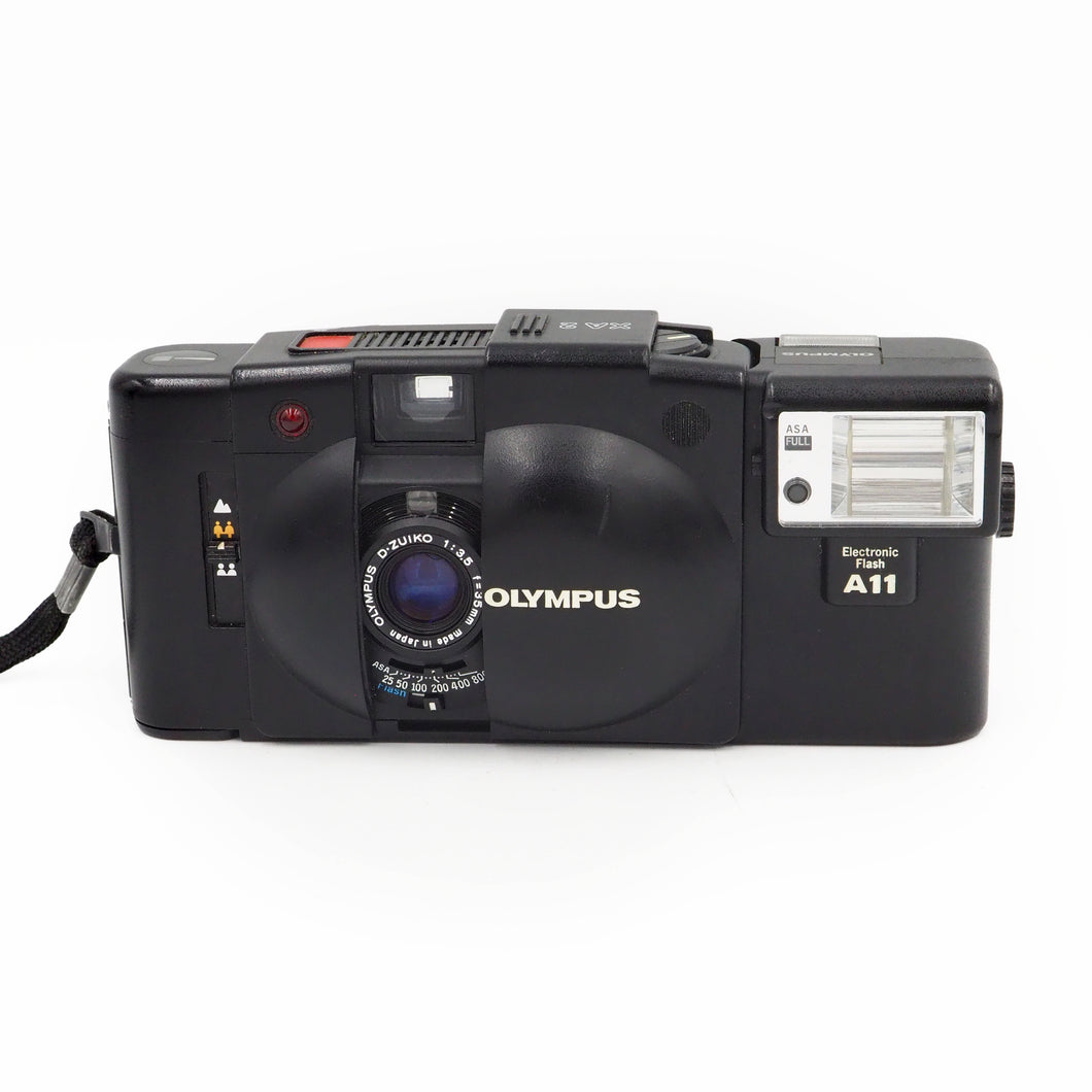 Olympus XA2 35mm Film Camera With A11 Flash - USED
