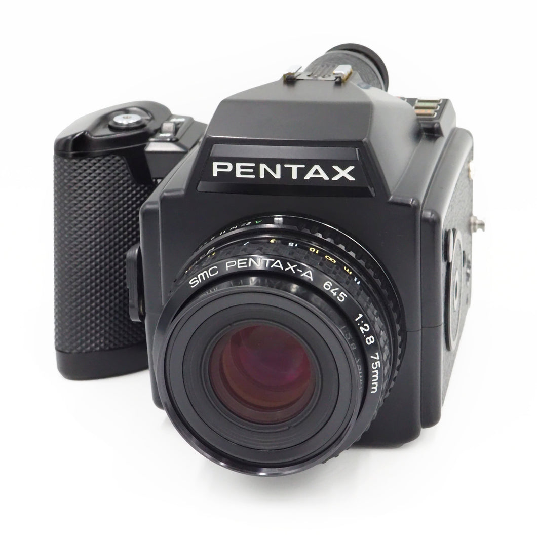 Pentax 645 With Takumar 75mm f/2.8 Lens (See Description)-  USED