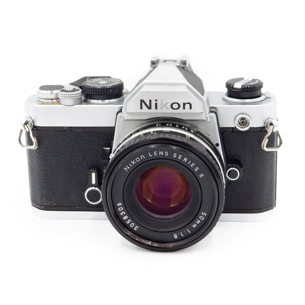 Nikon FM with 50mm f/1.8 Lens - USED