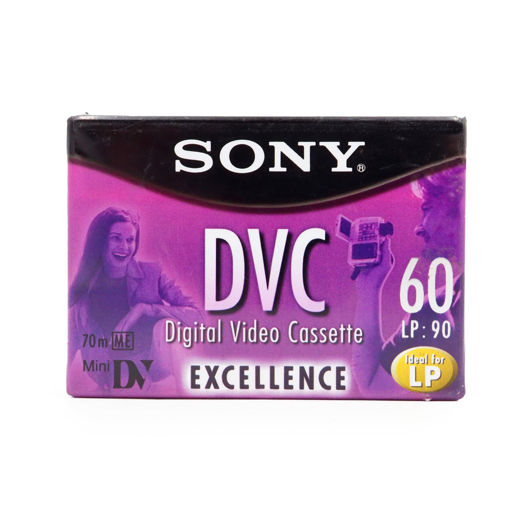 Sony 60 Minute Excellence Mini DV Video Tape - DVM60EXL