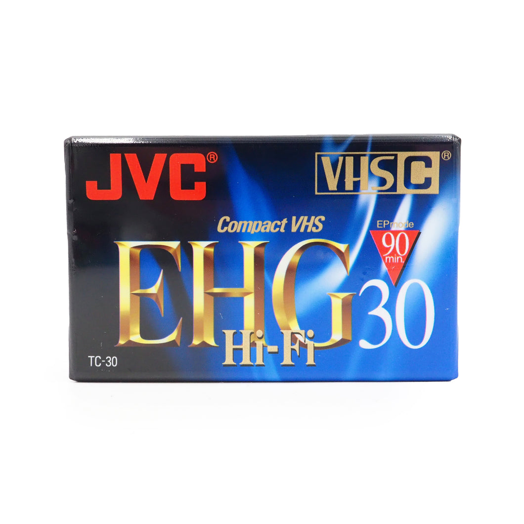 JVC VHS-C EHG Hi-Fi 30 Minute Video Cassette Tape