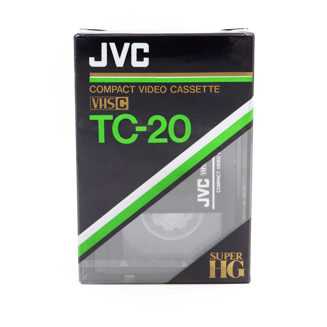 JVC TC-20 VHS-C PRO 20 Minute Video Cassette Tape