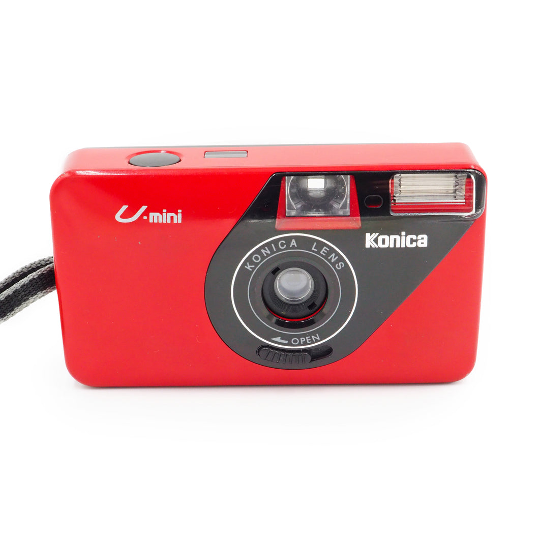 Konica U-Mini 35mm Camera - Red - USED