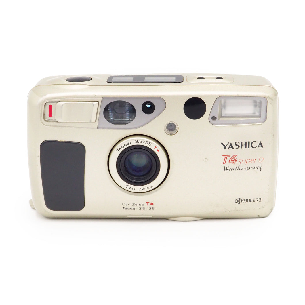 Yashica T4 Super D Weatherproof - Champagne - USED