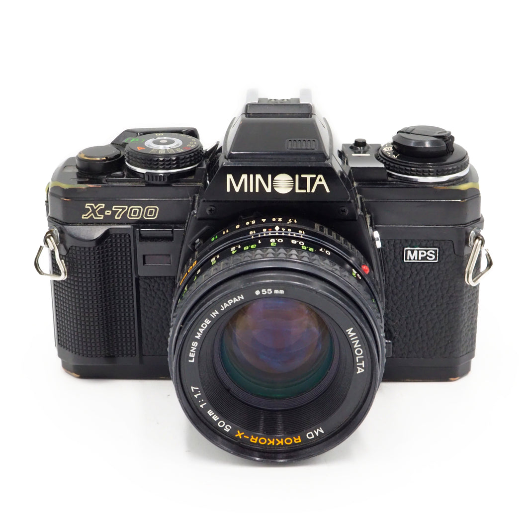 Minolta X-700 with MD Rokkor-X 50mm f/1.7 Lens - USED