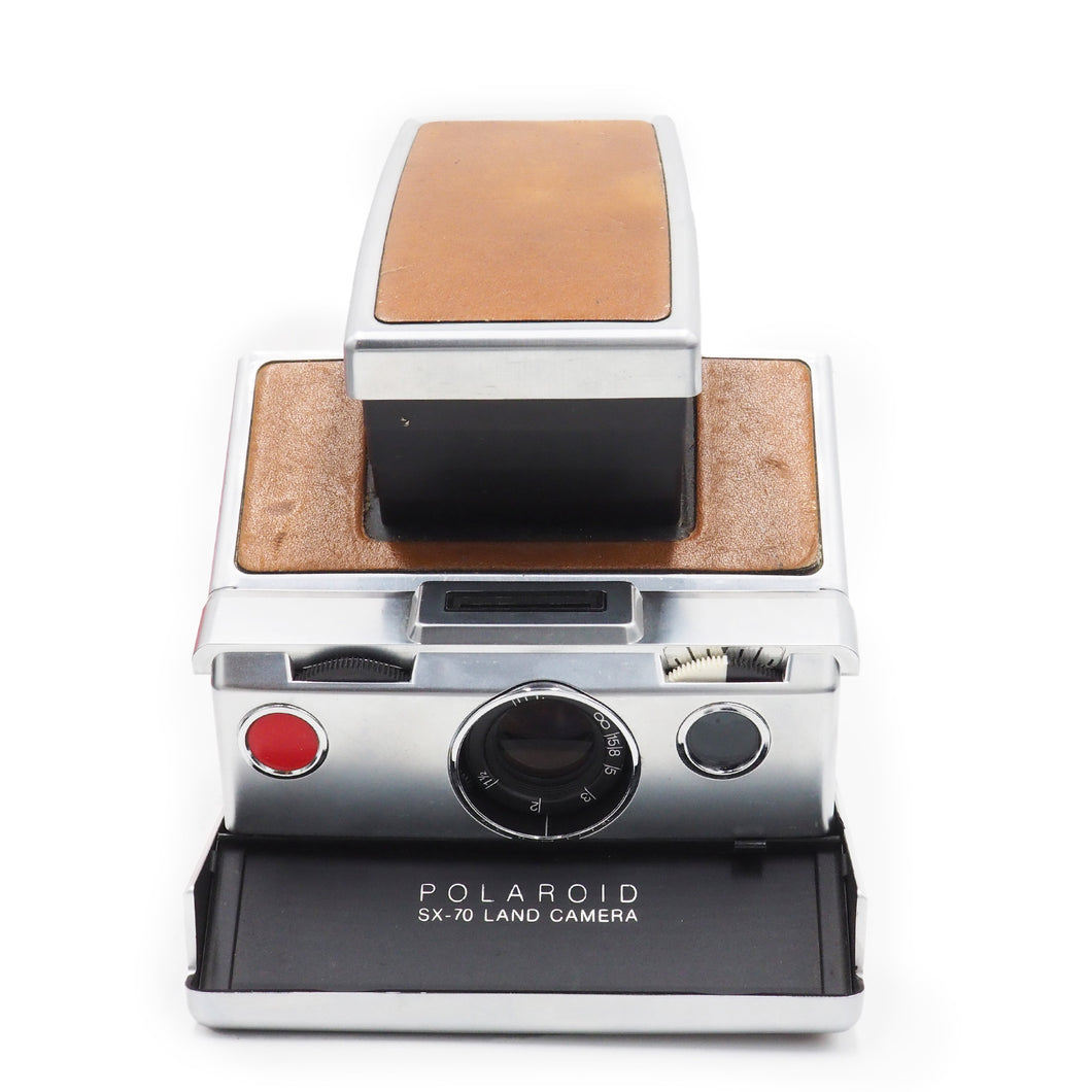 Polaroid SX-70 Instant Film Camera - Brown - USED