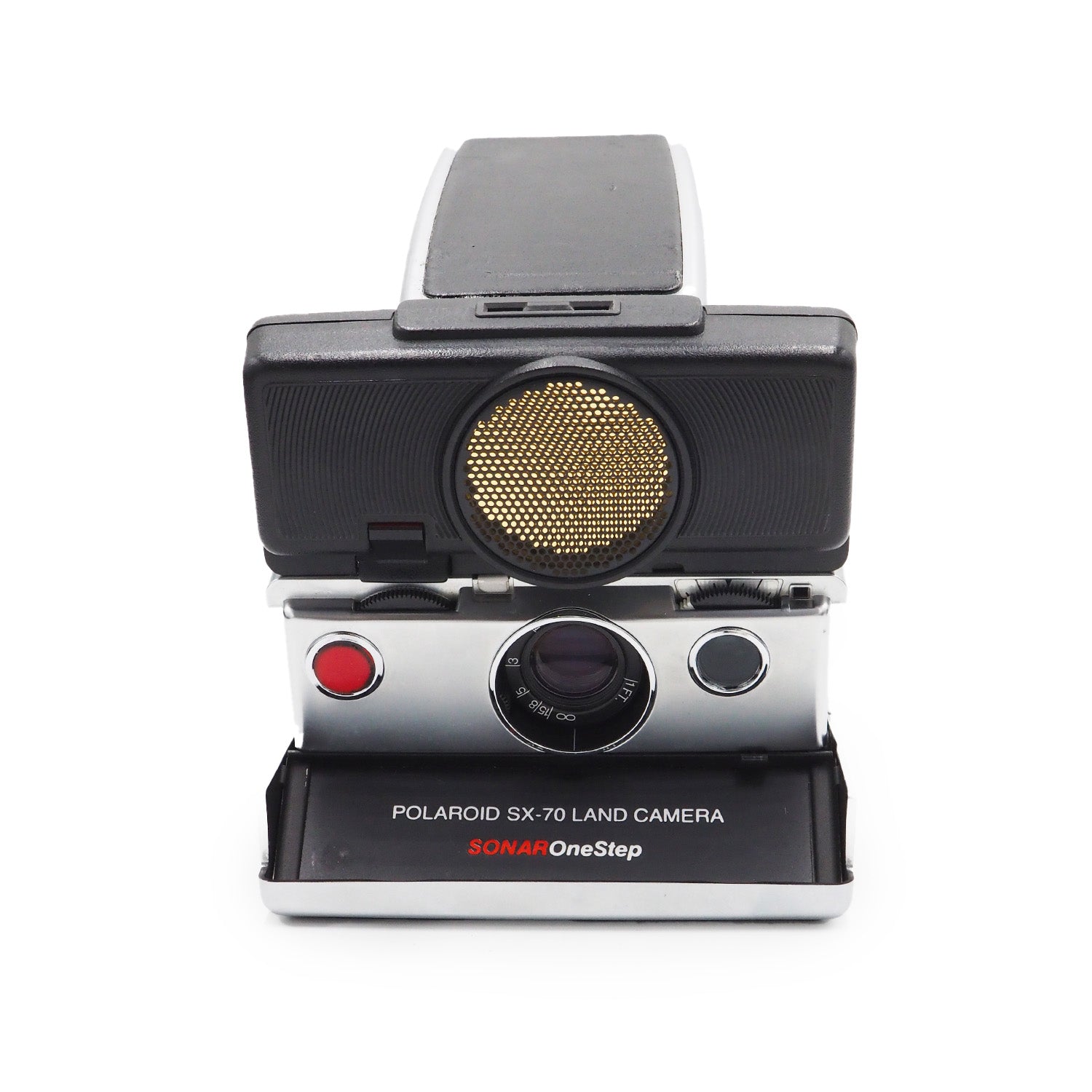 ポラロイド SX-70 LAND CAMERA SONAR Auto Focus Polaroid SX-70 :: Sonar :: Black – Brooklyn Film Camera