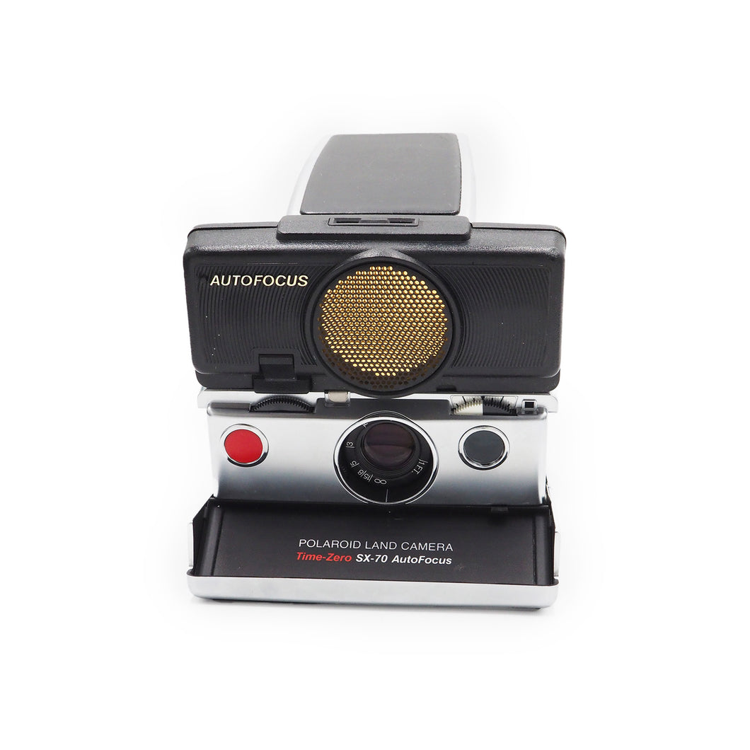 Polaroid SX-70 Sonar Instant Autofocus Film Camera - Black - USED (See Description)