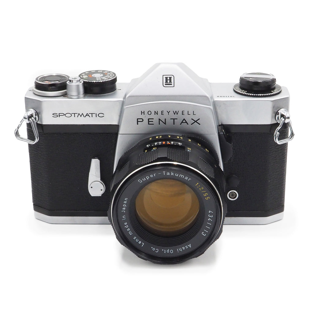 Pentax Honeywell Spotmatic with 55mm f/2.0 Lens - USED