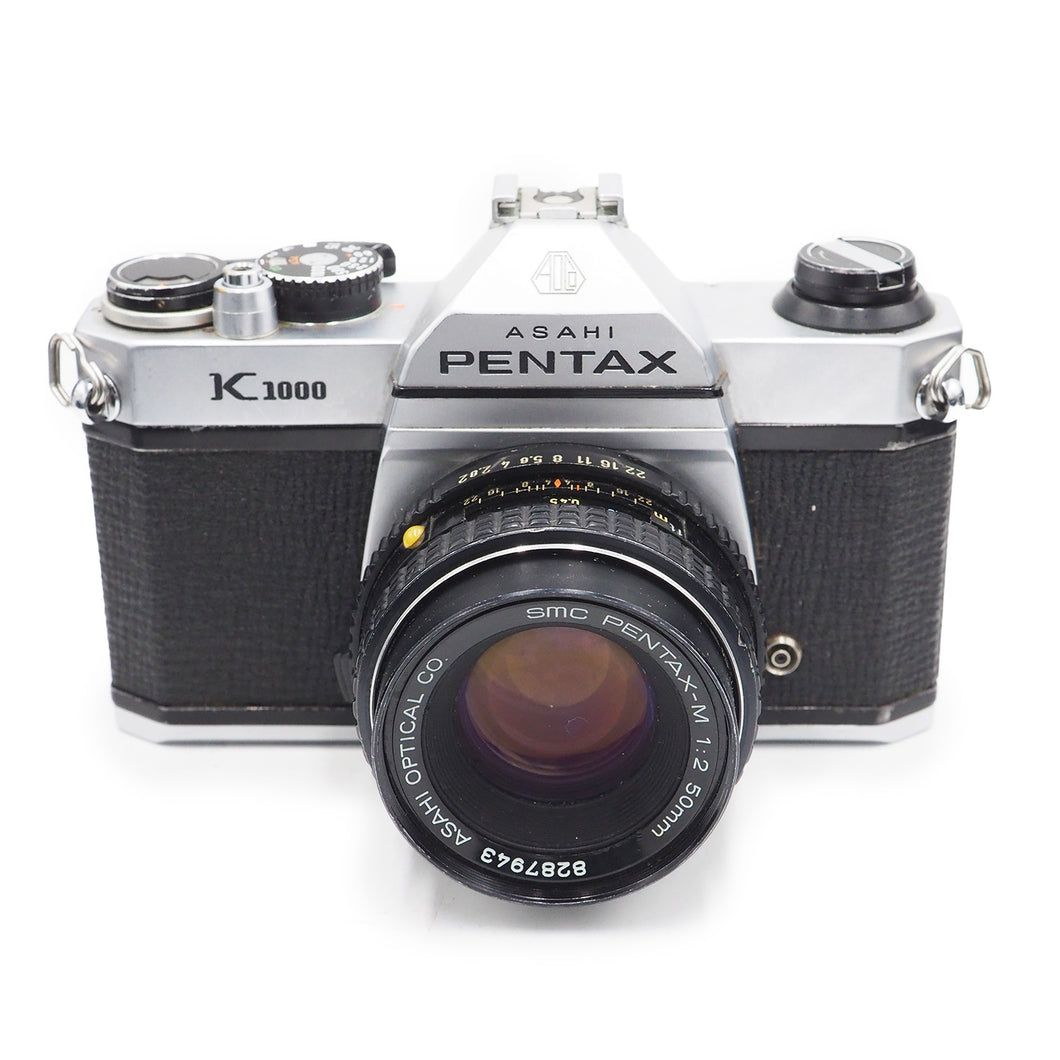 Pentax K1000 with 50mm f/1.7 Lens - USED