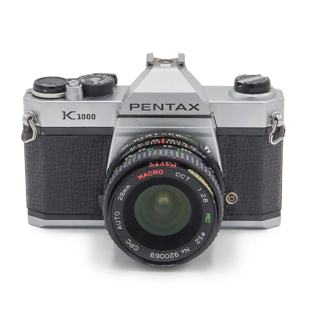 Pentax K1000 with 50mm f/1.7 SMC Lens - USED