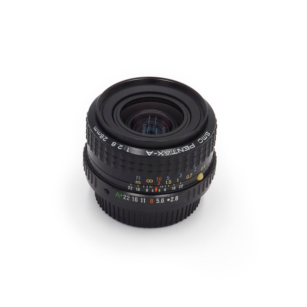 SMC Pentax 28mm f/3.5 K Mount Lens - USED