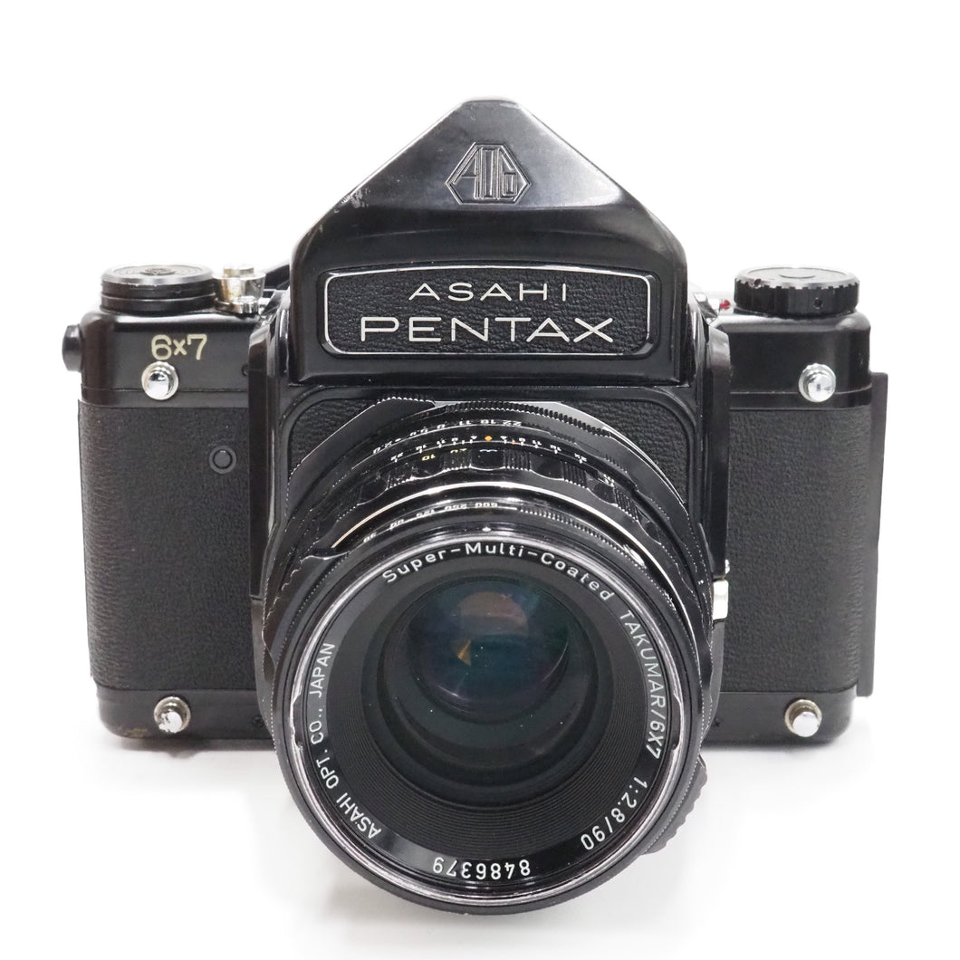 Pentax 6x7 With Takumar 90mm f/2.8 Lens-  USED