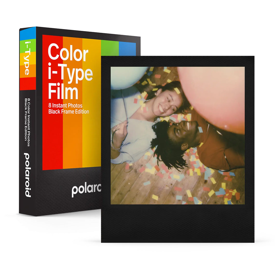 Polaroid Color i-Type Instant Film - Black Frame Edition - 8 Exposures