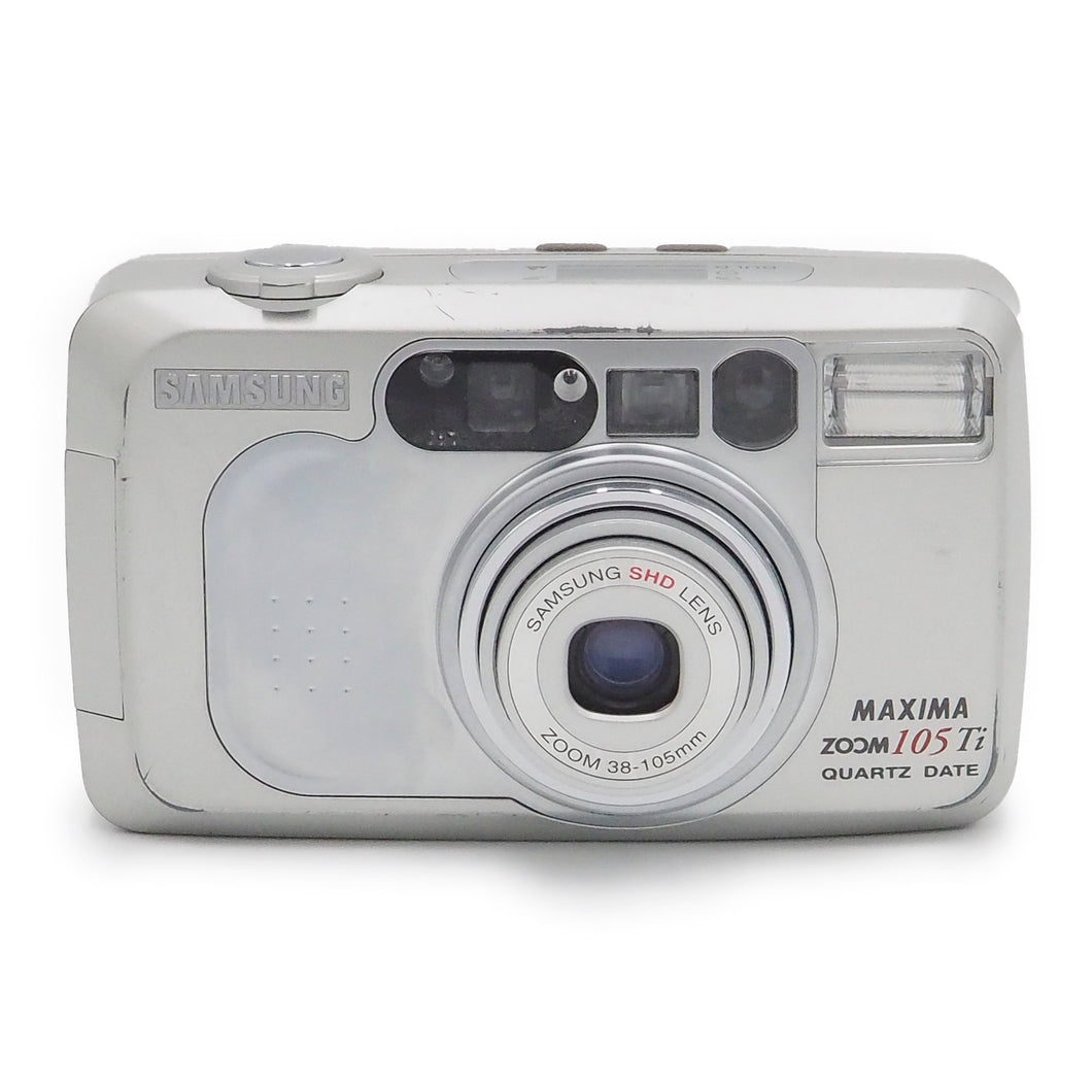 Samsung Maxima Zoom 105Ti 35mm Film Camera -  USE