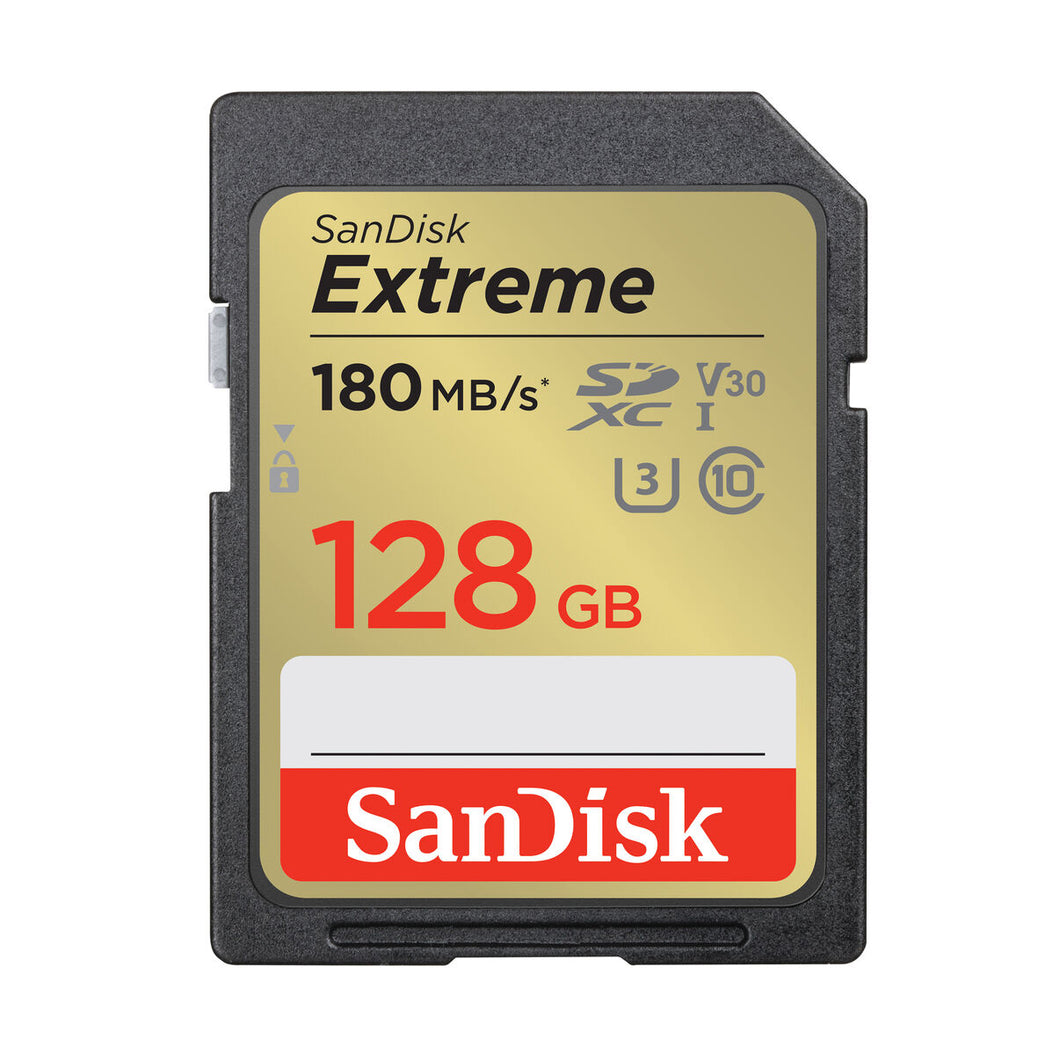 SanDisk 128GB Extreme UHS-I SDXC Memory Card