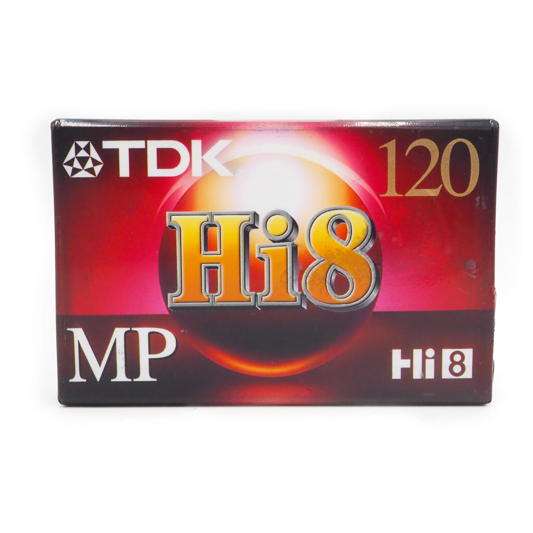 TDK Hi8 MP 120 Minute Video Cassette Tape