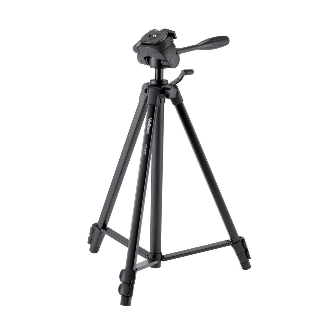 Velbon EX-430F Aluminum Tripod with 3-Way Pan Head