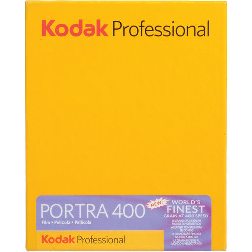 Kodak 4x5 Portra 400 Color Film - 10 Sheets