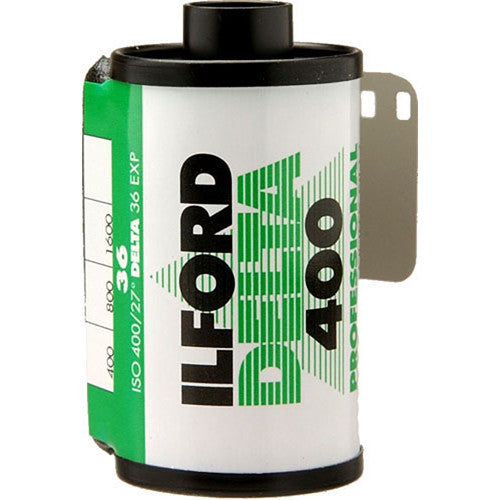 Ilford Delta 400 Professional Black and White Negative Film - 35mm Roll Film - 36 Exposures