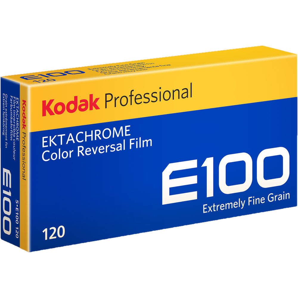 Kodak Professional Ektachrome E100 Color Transparency Film - 120 Roll Film - Single Roll